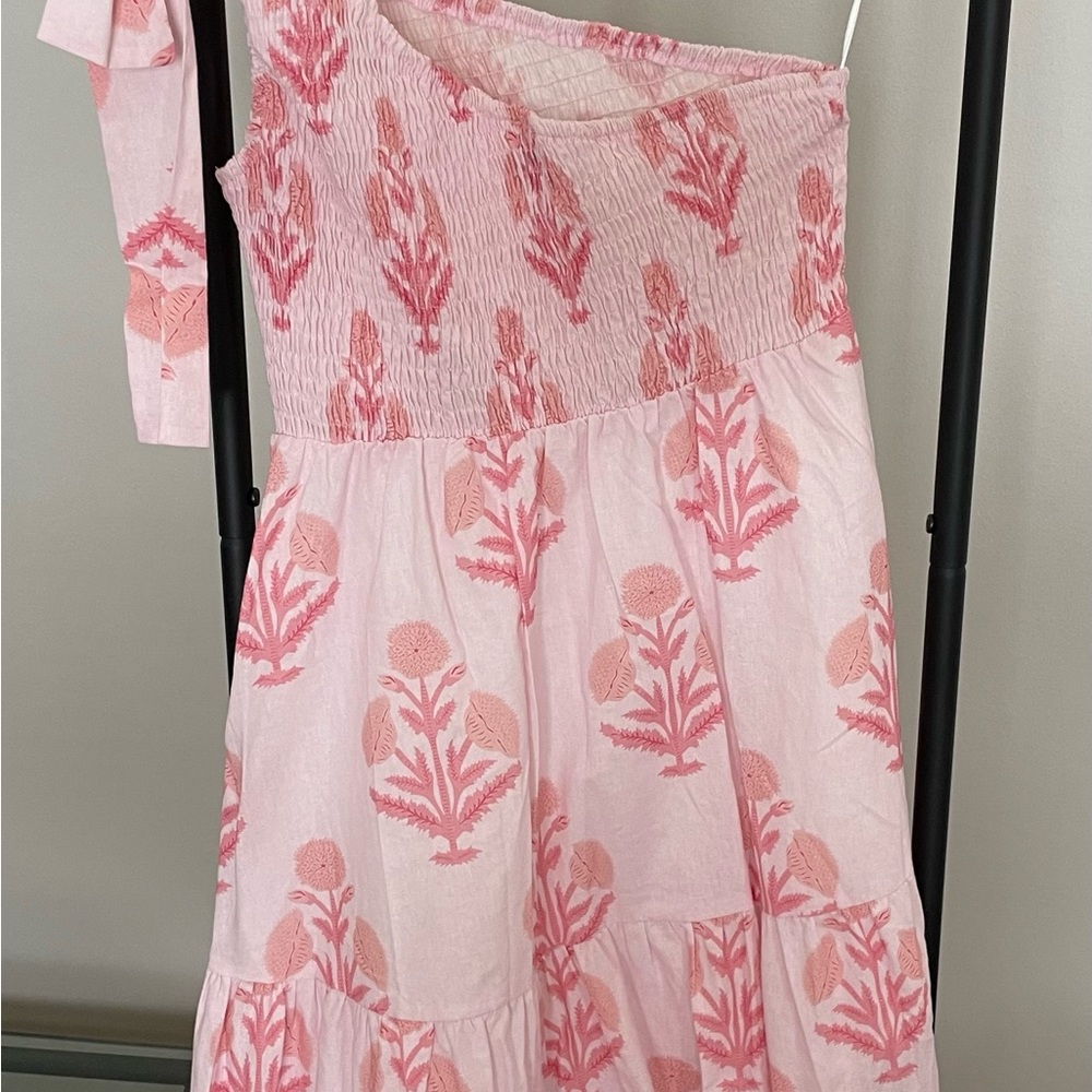 NWT | Victoria Dunn Lauren One Shoulder Dress | Sz M